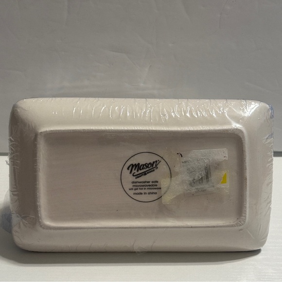 🆕 Mason Craft & More Ceramic Butter Dish with Lid – Classic Farmhouse Kitchen - Picture 11 of 15